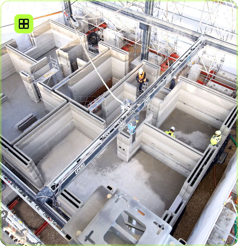 Concrete 3D Printing